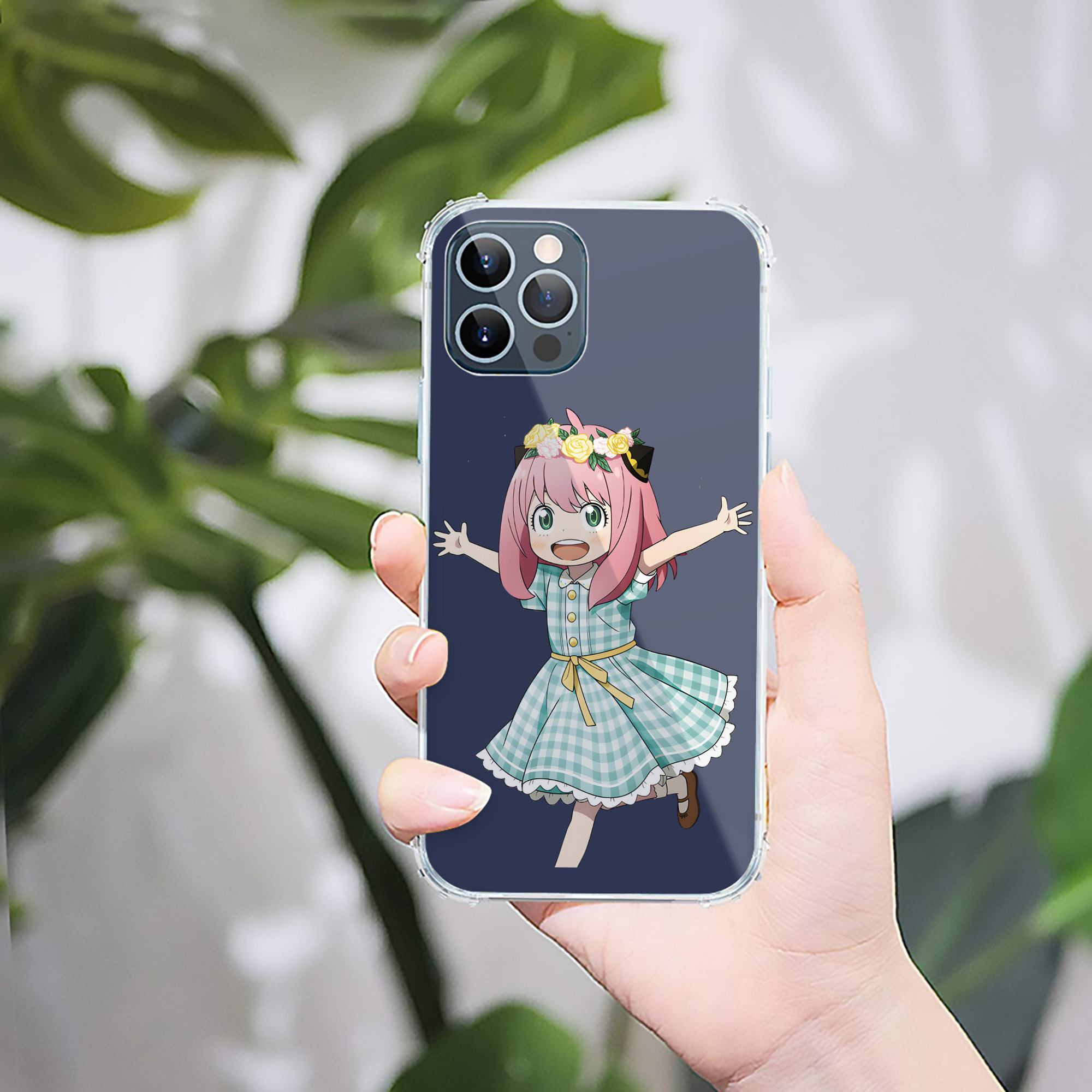 （画像用） SPY×FAMILY间谍家家酒 【iPhone 12シリーズ対応】透明スマホケース（クリアソフトケース）
